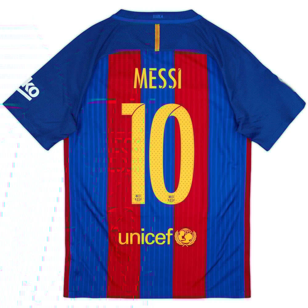 2016-17 Barcelona Home Shirt Messi #10 - 8/10 - (S)