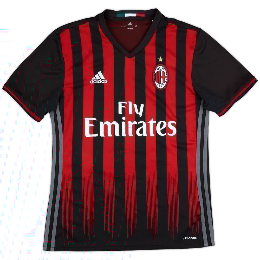 2016-17 AC Milan Home Shirt - 5/10 - (S)