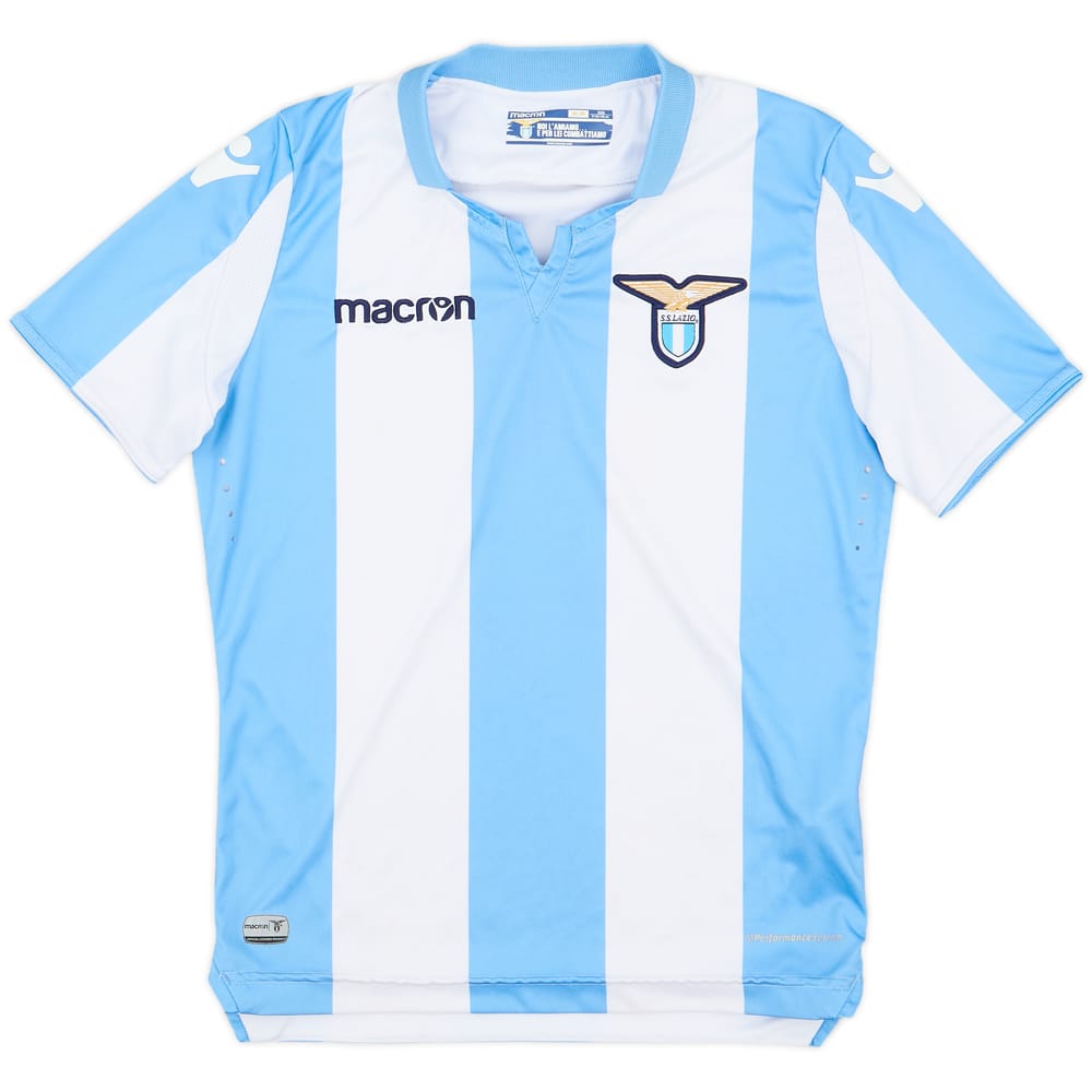 2017-18 Lazio Away Shirt - 7/10 - (7-8 Years)