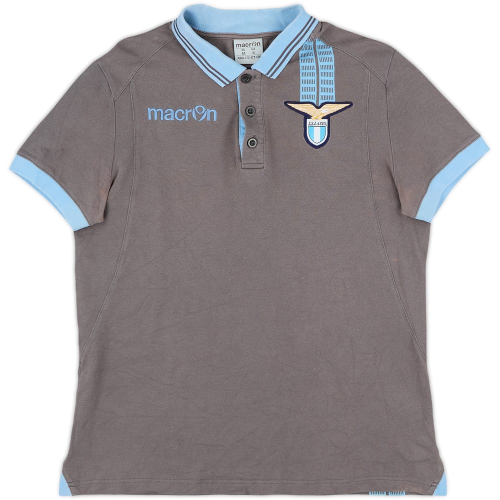 2013-14 Lazio Macron Polo Shirt - 6/10 - (M)