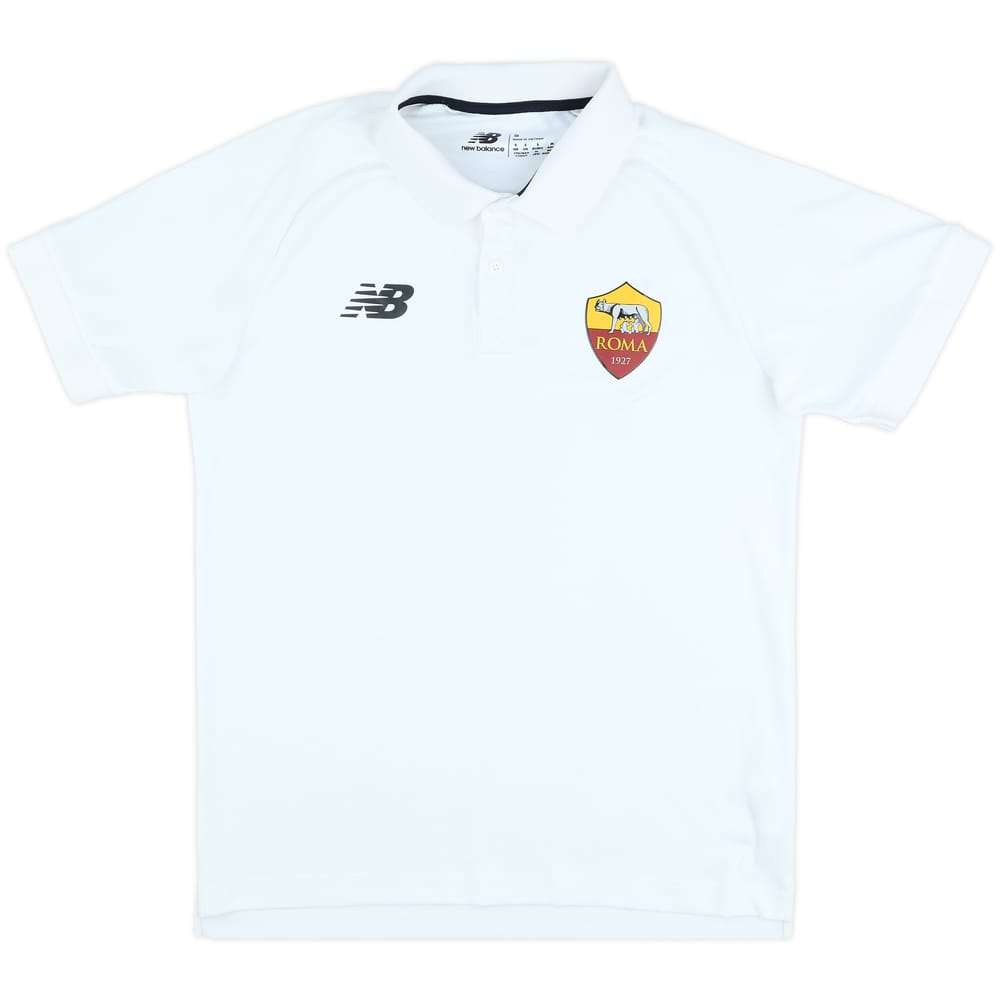 2021-22 Roma New Balance 'Scuola Calcio' Polo Shirt - 7/10 - (S)