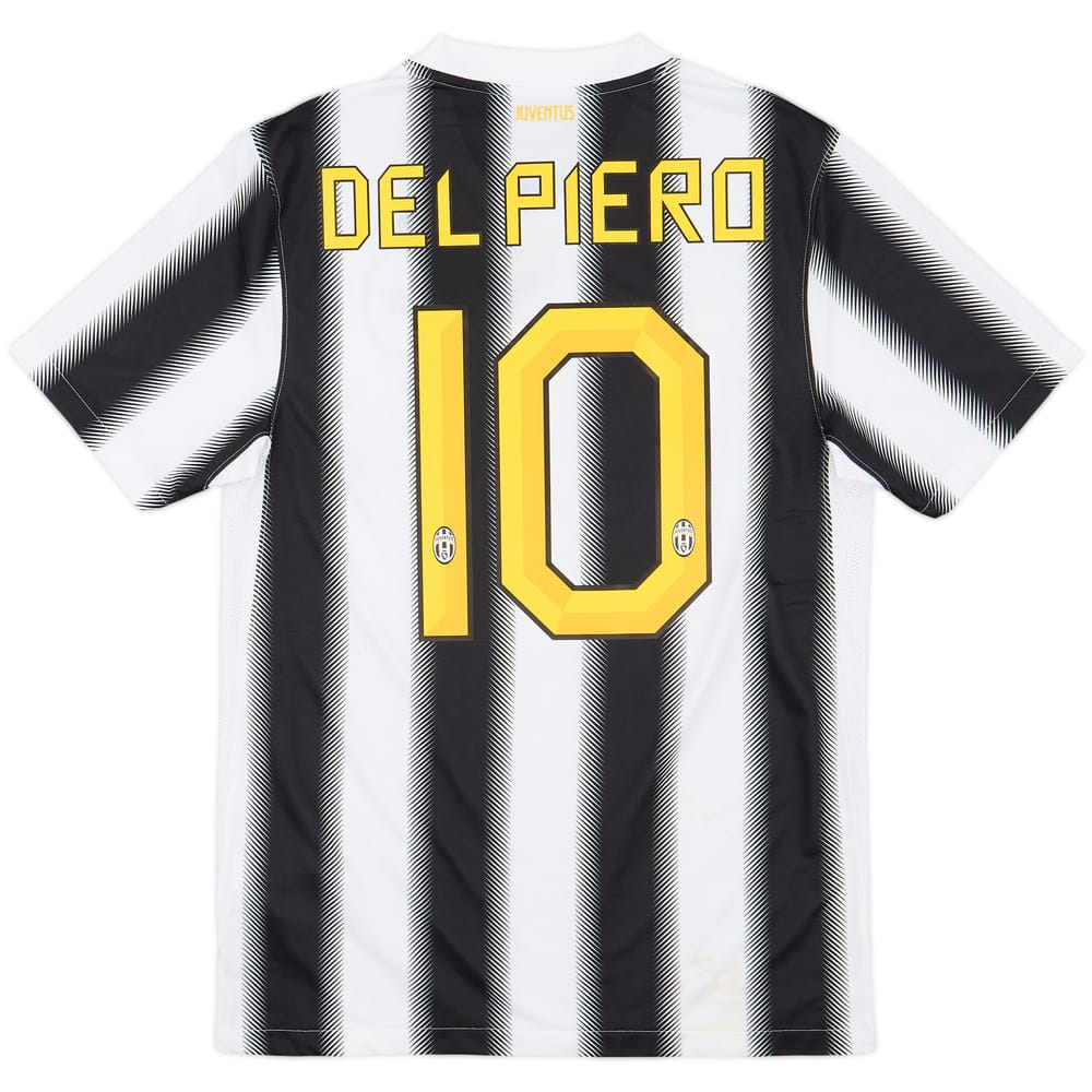 2011-12 Juventus Home Shirt Del Piero #10 - 9/10 - (S)