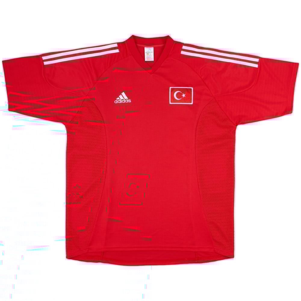 2002-03 Turkey Home Shirt - 9/10 - (L)