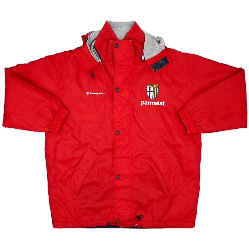 1999-00 Parma Champion Padded Bench Coat - 8/10 - (XL)