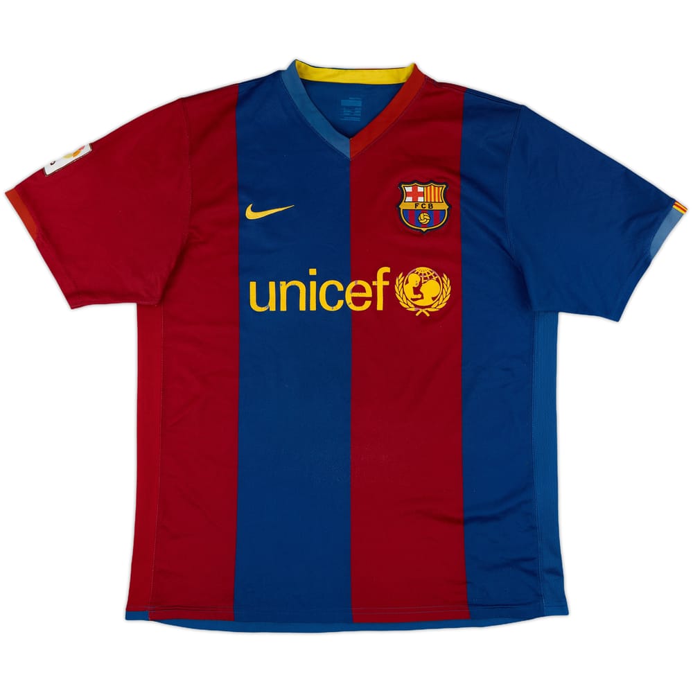 2006-07 Barcelona Home Shirt - 5/10 - (L)