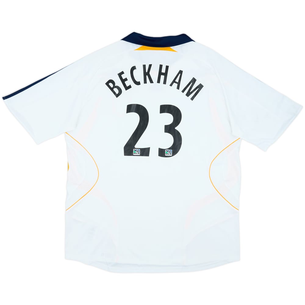 2007-08 LA Galaxy Home Shirt Beckham #23 - 4/10 - (3XL)