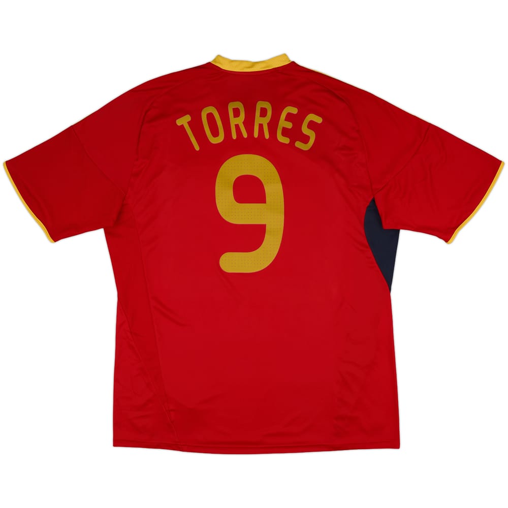 2009 Spain Home Shirt Torres #9 - 8/10 - (XXL)