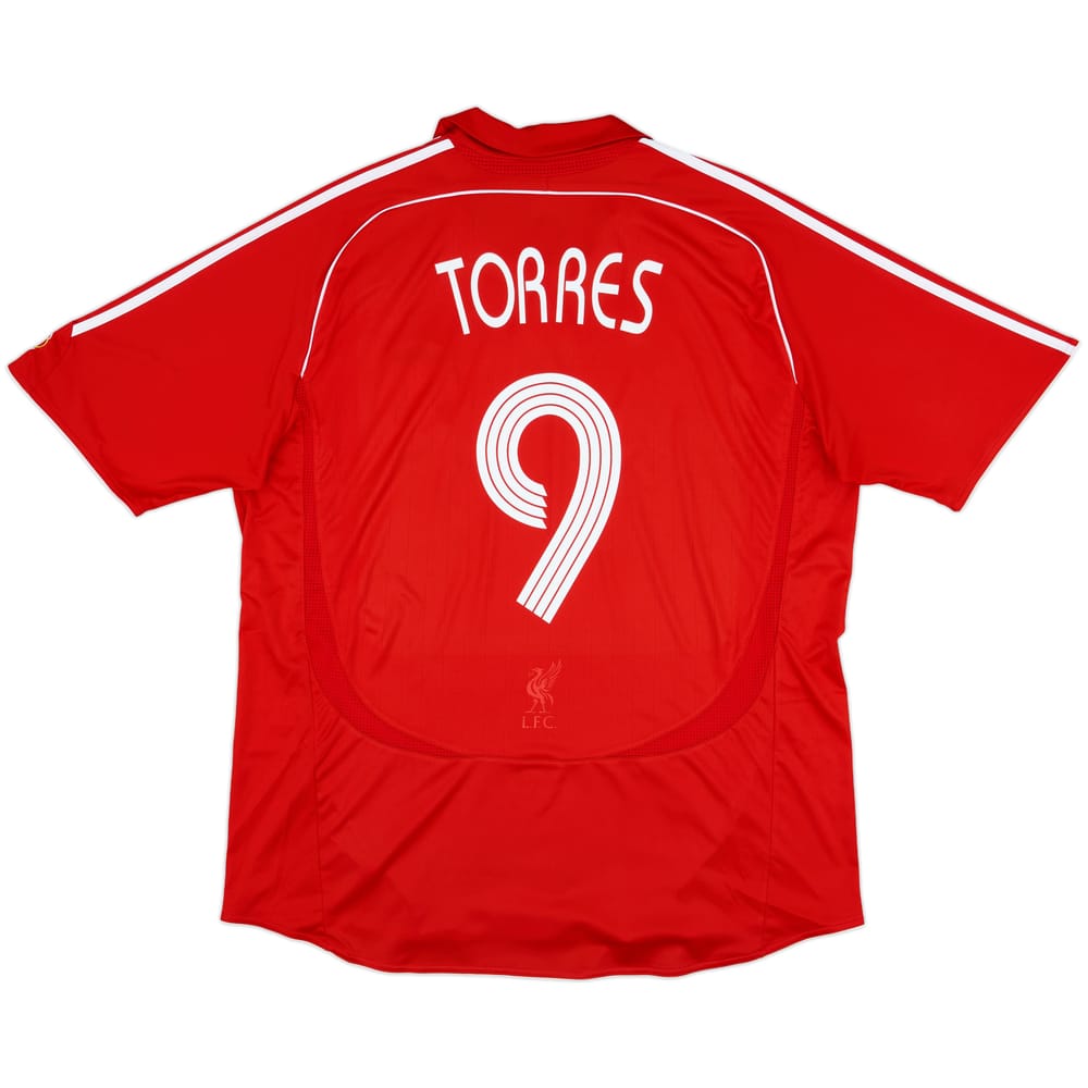 2006-08 Liverpool Home Shirt Torres #9 - 8/10 - (XXL)