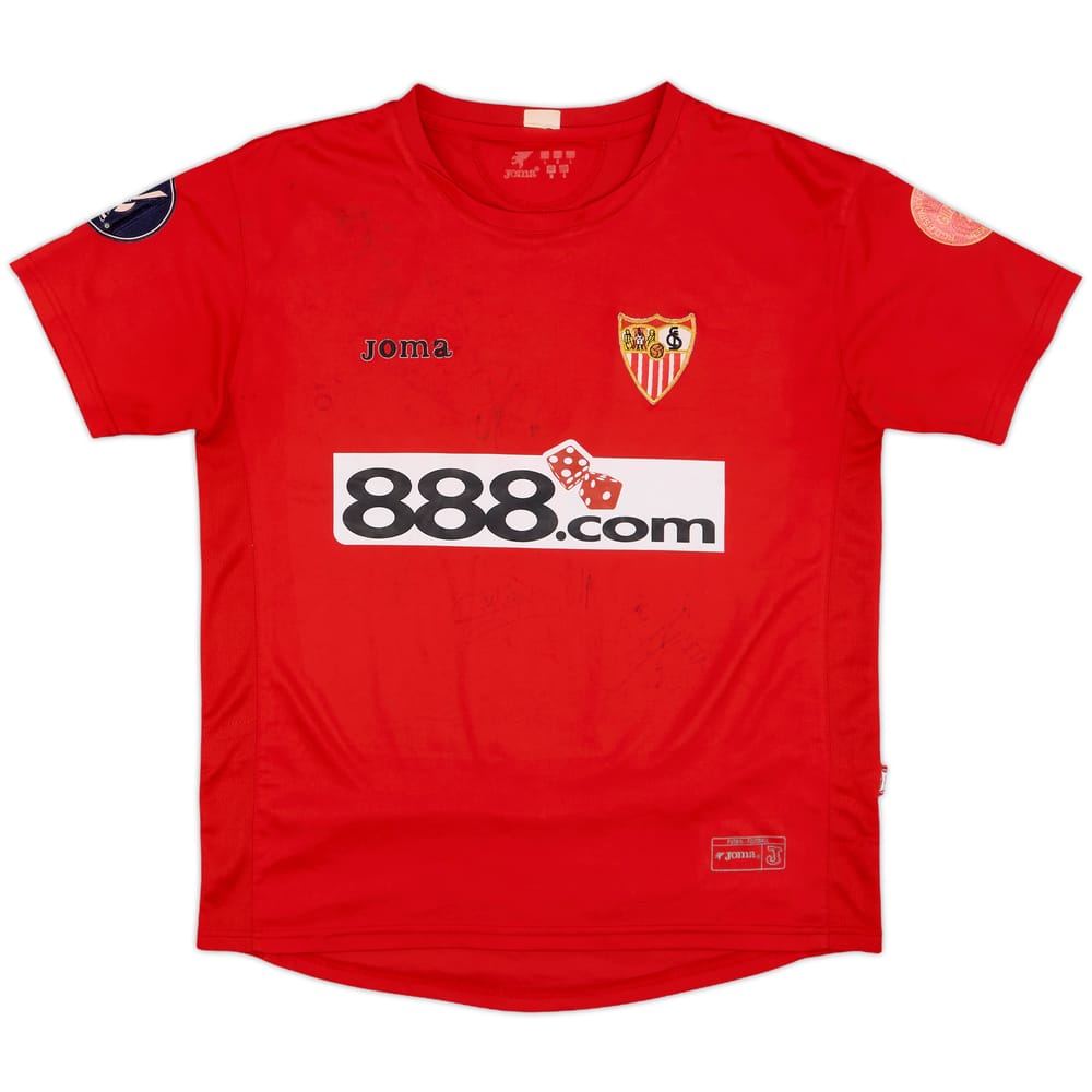 200607 Sevilla Signed Cup Final Shirt - 5/10 - (L)