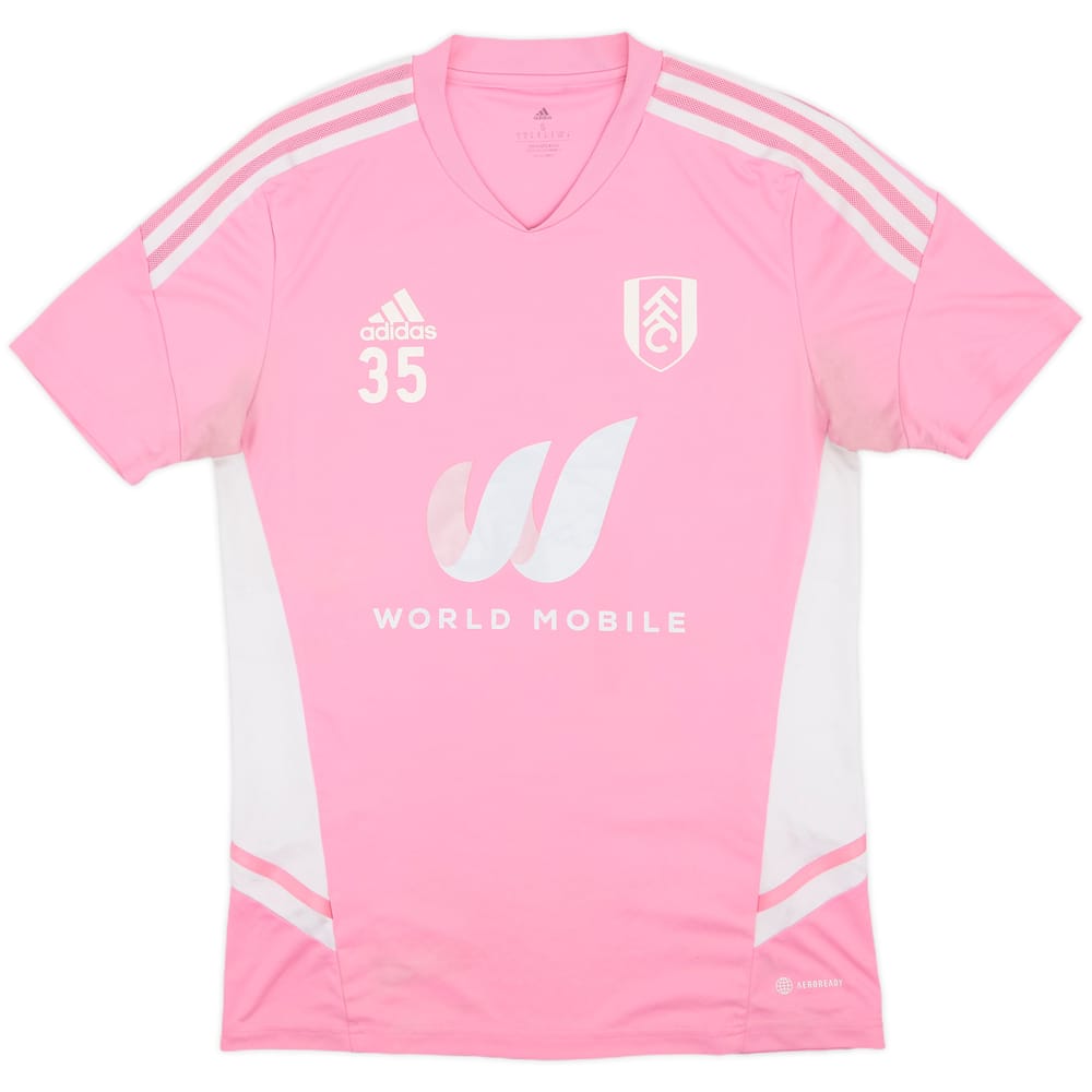 2022-23 Fulham adidas Player Issue Training Shirt #35 - 8/10 - (S)