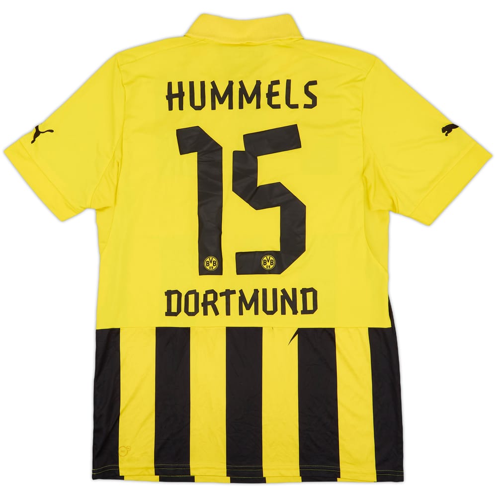 2012-13 Borussia Dortmund European Home Shirt Hummels #15 - 6/10 - (M)