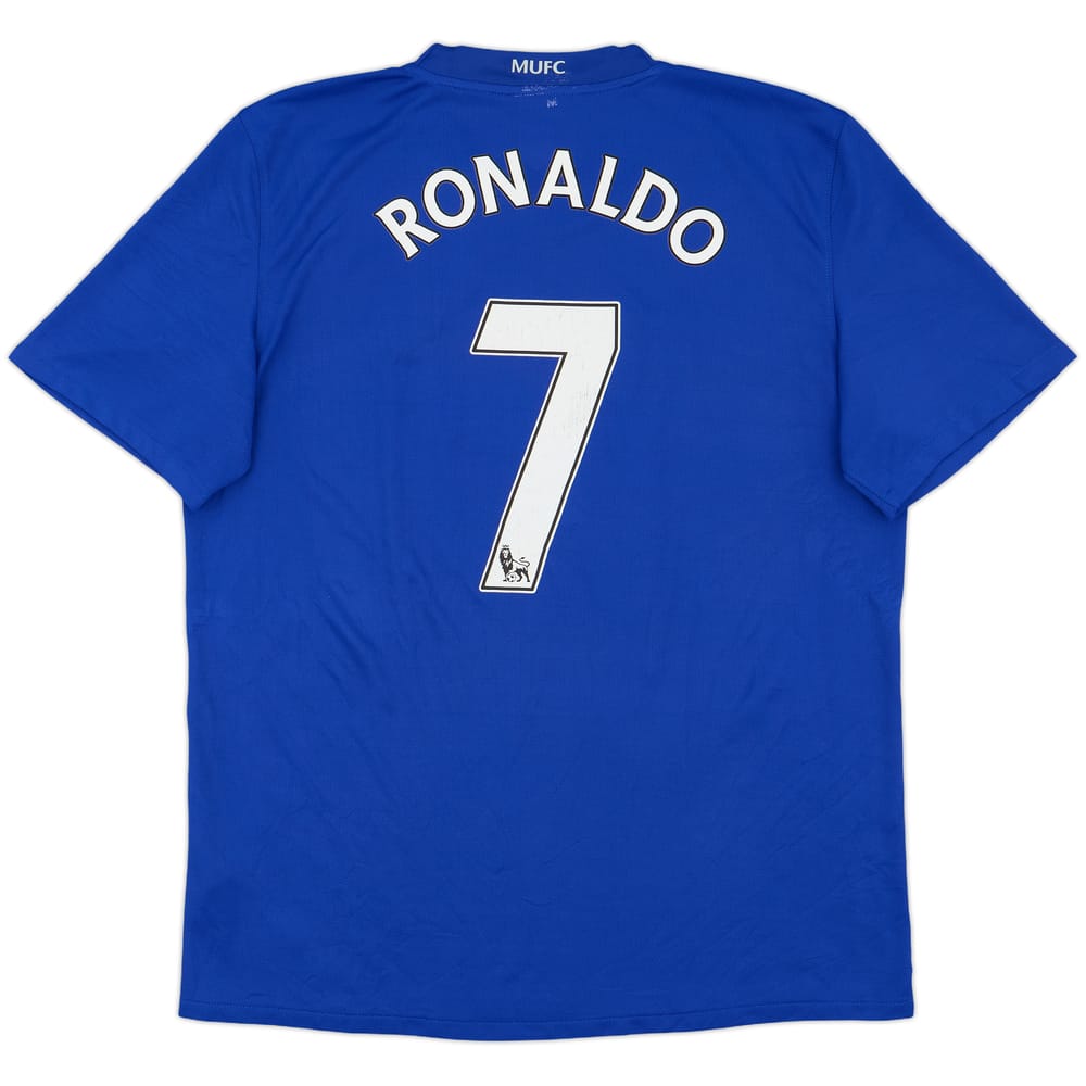 2008-09 Manchester United Third Shirt Ronaldo #7 - 6/10 - (L)