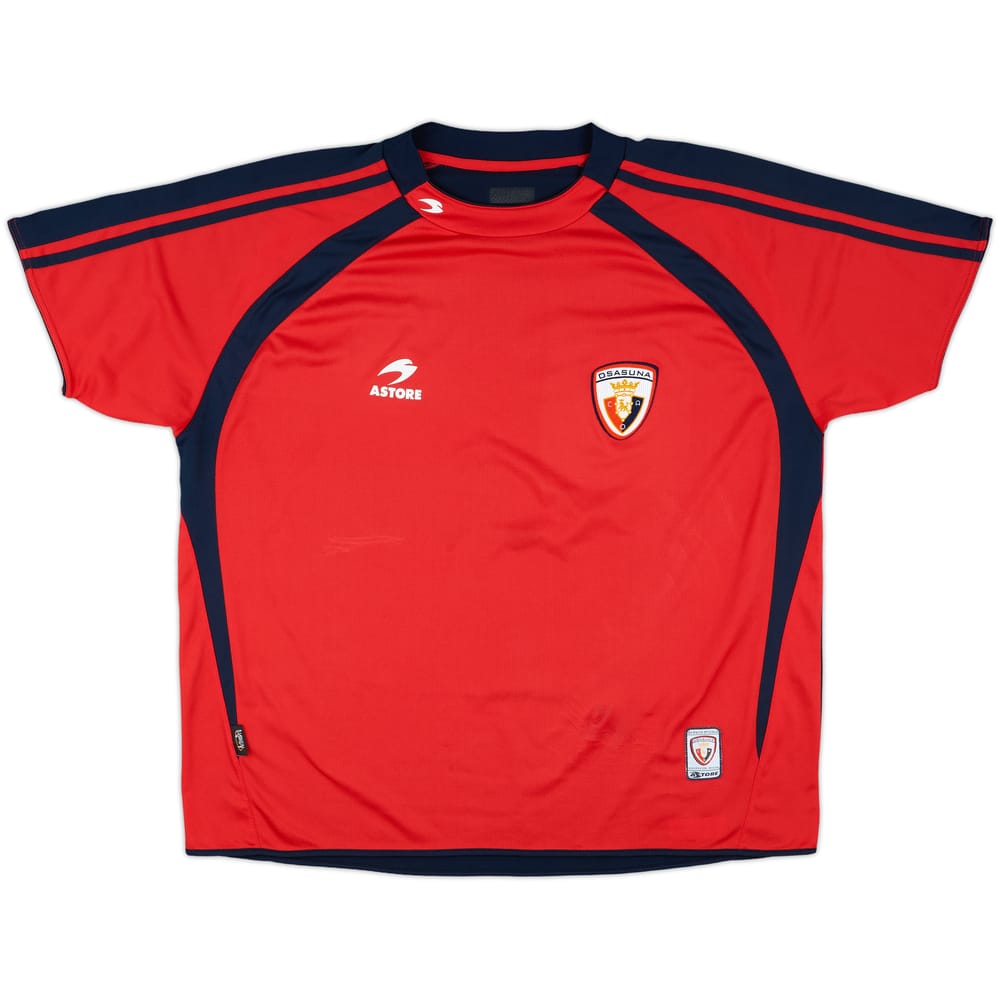 2006-07 Osasuna Astore Training Shirt - 8/10 - (XL)