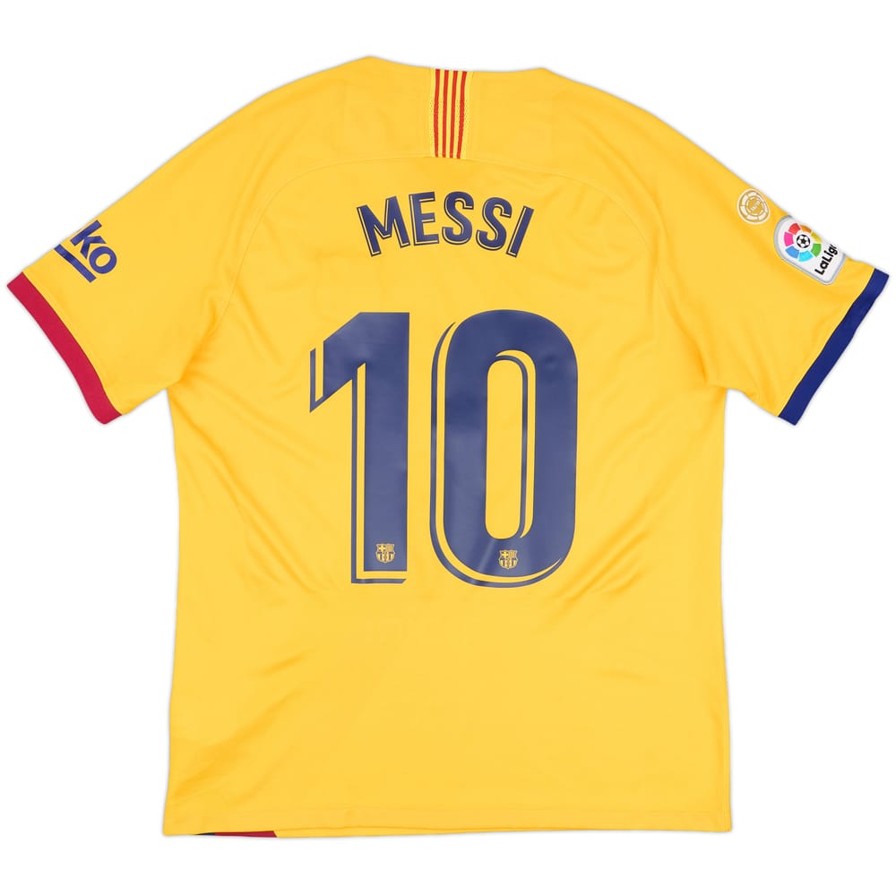 2019-20 Barcelona Away Shirt Messi #10 - 5/10 - (L)