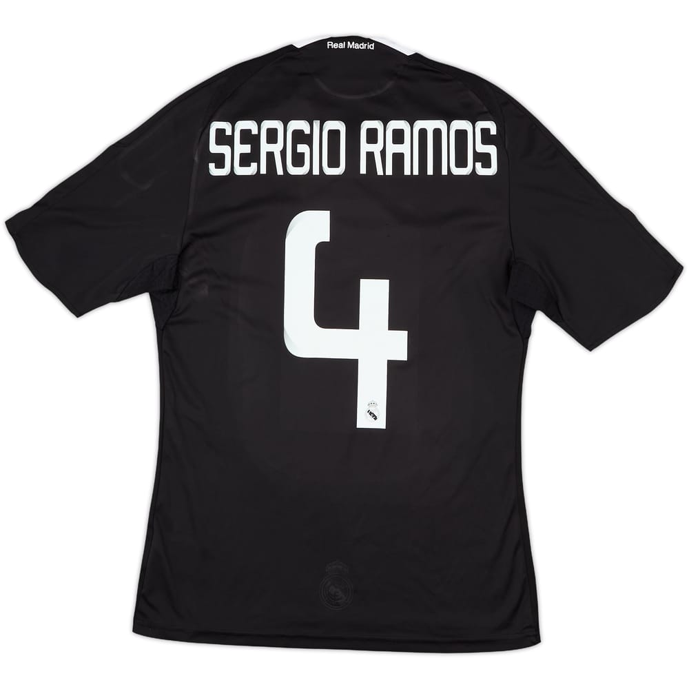2008-09 Real Madrid CL Third Shirt Sergio Ramos #4 - 9/10 - (S)