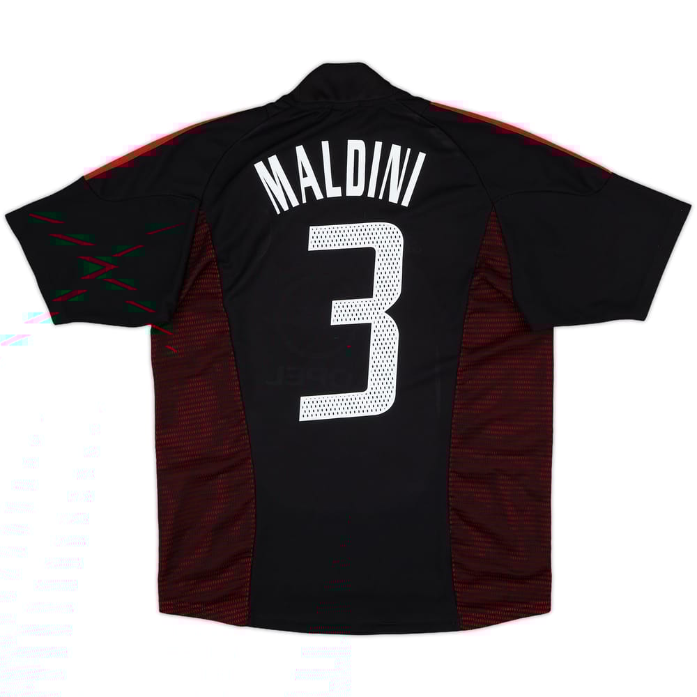 2002-03 AC Milan Third Shirt Maldini #3 - 9/10 - (M)