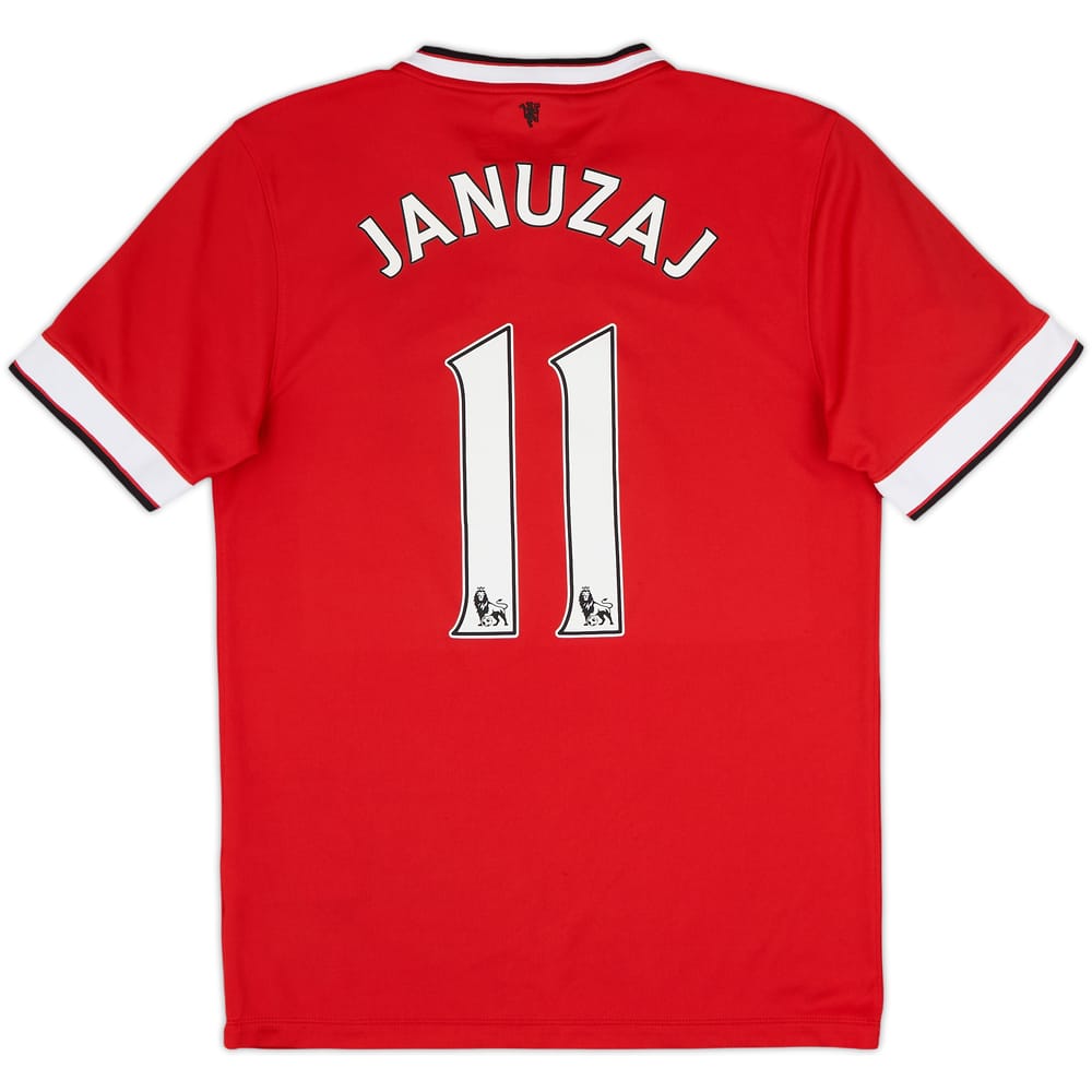 2014-15 Manchester United Home Shirt Januzaj #11 - 9/10 - (S)