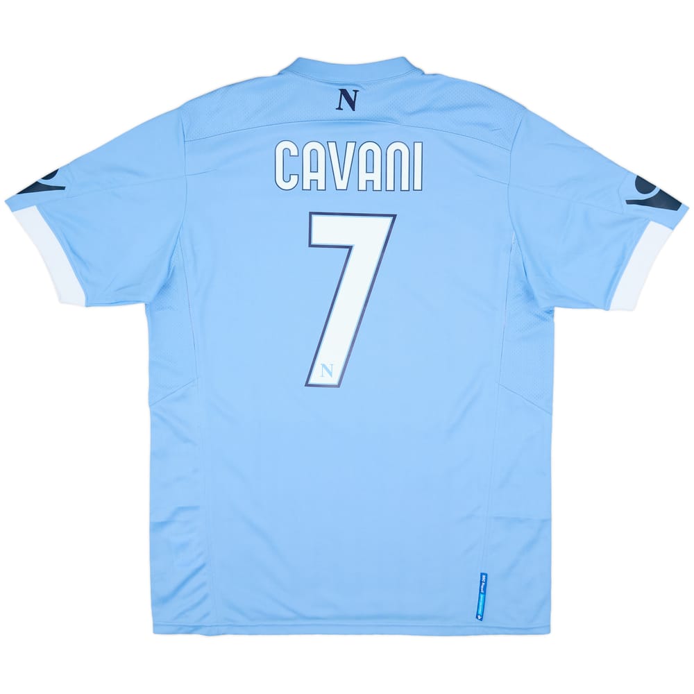 2010-11 Napoli Home Shirt Cavani #7 (XXL)