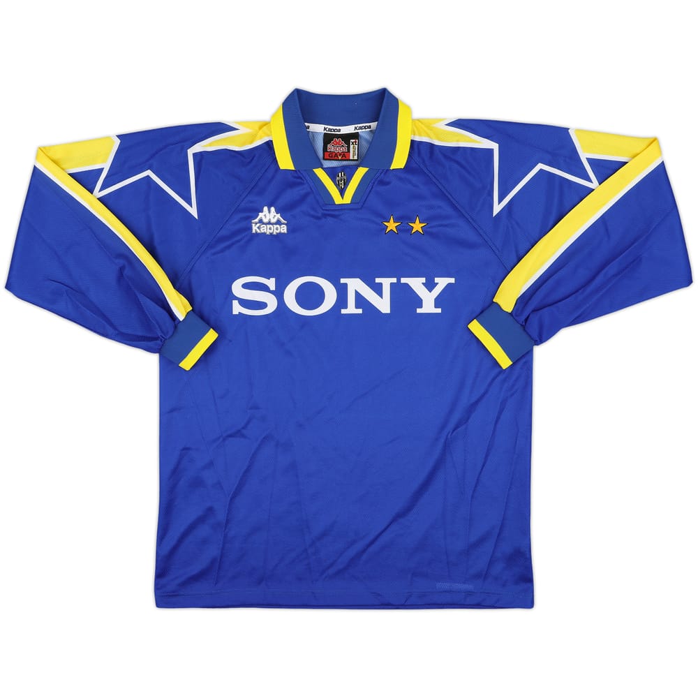 1996-97 Juventus Away L/S Shirt - 10/10 - (XL)