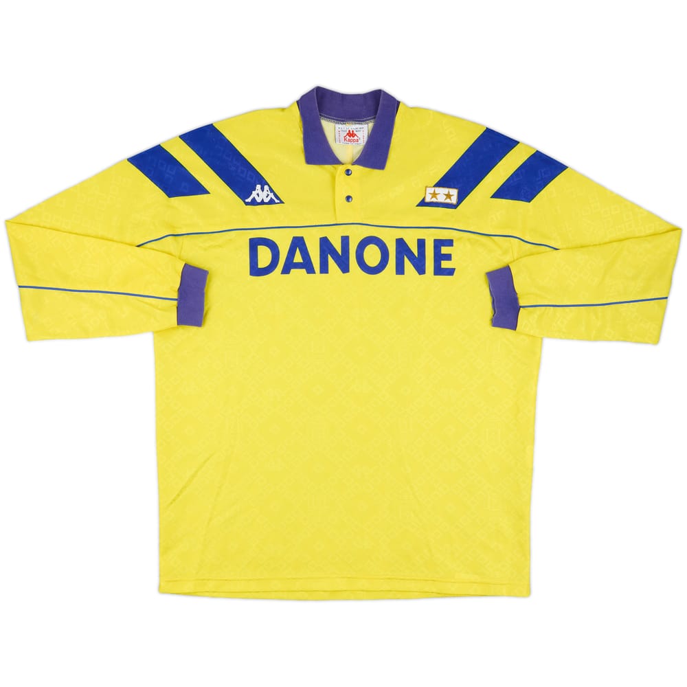 1992-94 Juventus Away L/S Shirt #11 - 8/10 - (XL)