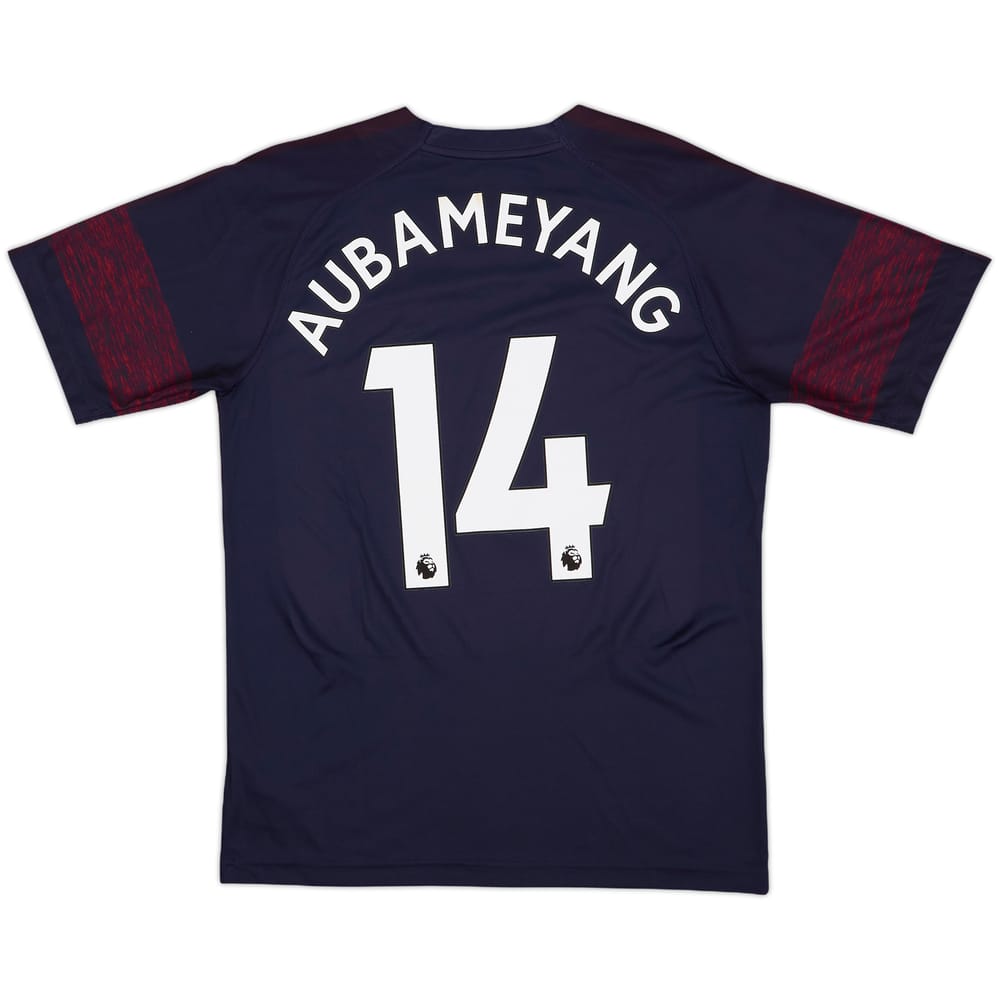 2018-19 Arsenal Away Shirt Aubameyang #14 - 8/10 - (M)