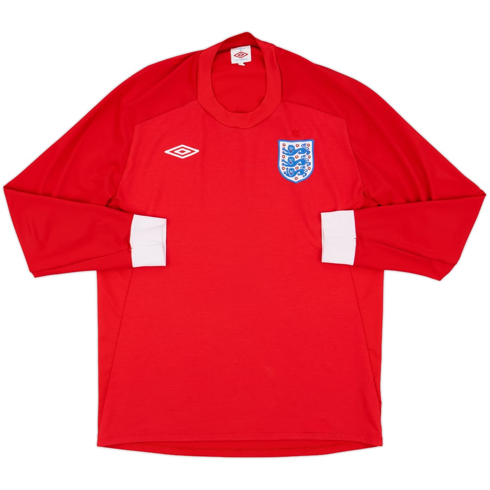 2010-11 England Away L/S Shirt - 8/10 - (L)