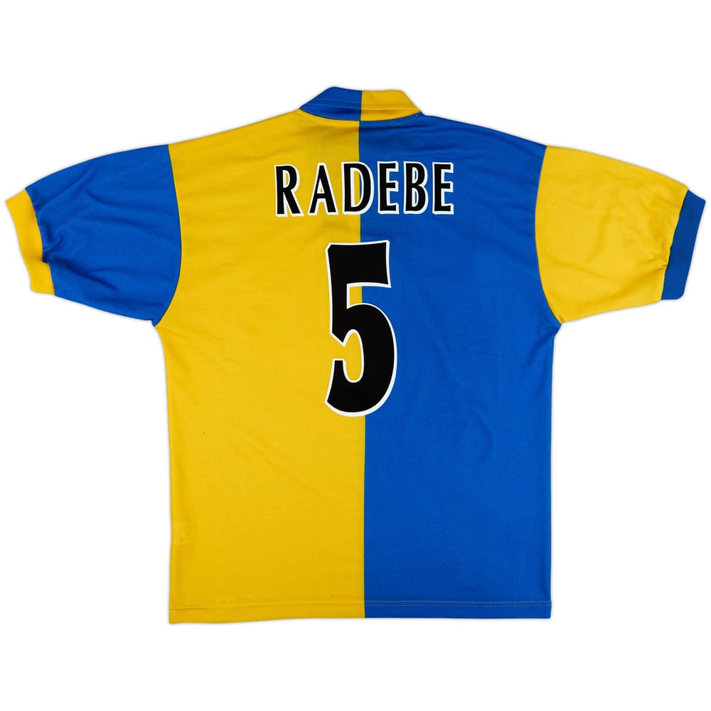 1997-99 Leeds United Away Shirt Radebe #5 - 8/10 - (M)