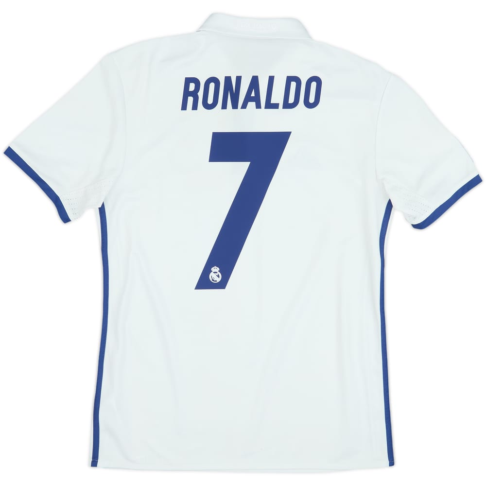 2016-17 Real Madrid Home Shirt Ronaldo #7 - 7/10 - (S)