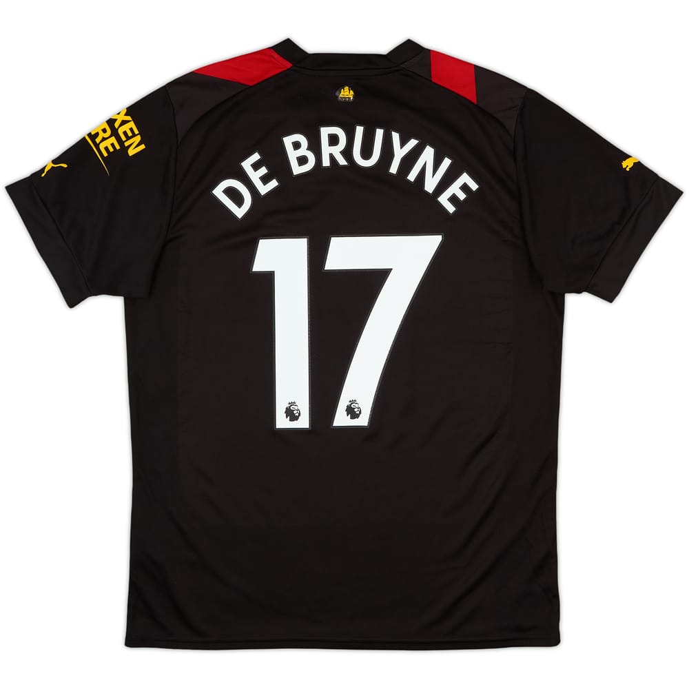2022-23 Manchester City Away Shirt De Bruyne #17 - 8/10 - (L)