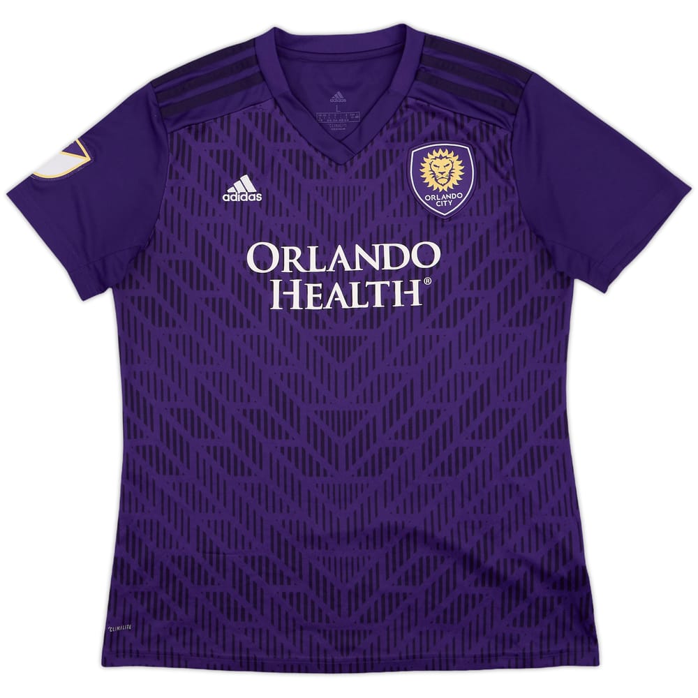 2018 Orlando City Home Shirt - 8/10 - (Women's L)