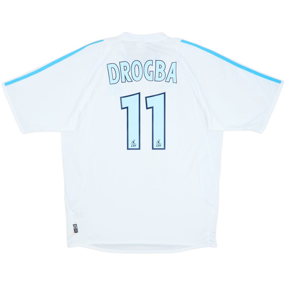 2003-04 Olympique Marseille Home Shirt Drogba #11 (M)