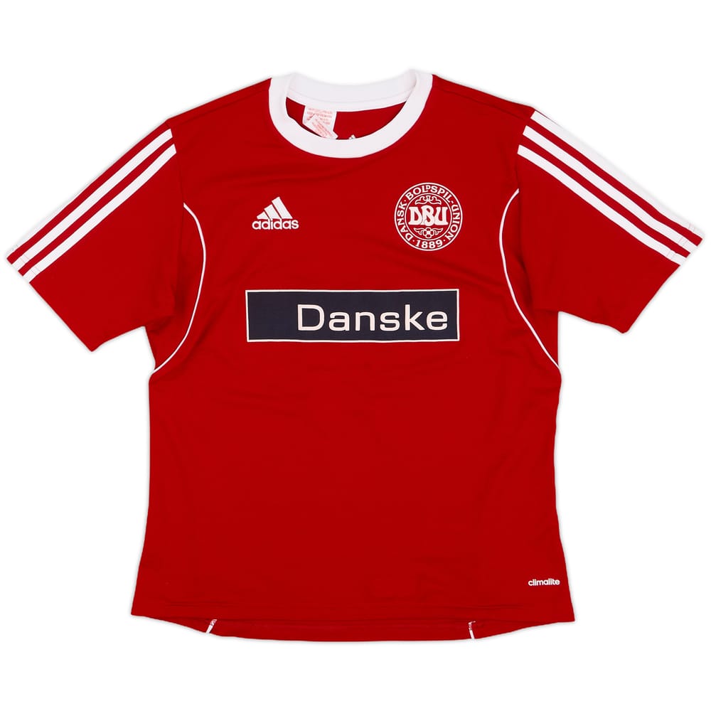 2013-14 Denmark adidas Fodboldskole Training Shirt - 7/10 - (XL.Boys)