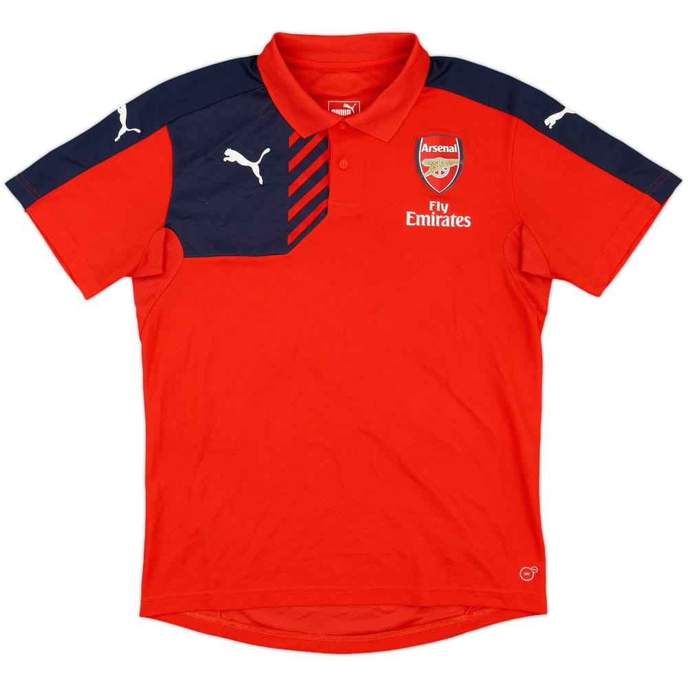 2015-16 Arsenal Puma Polo Shirt - 6/10 - (L)