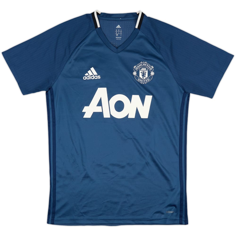 2016-17 Manchester United adizero Training Shirt - 8/10 - (M)