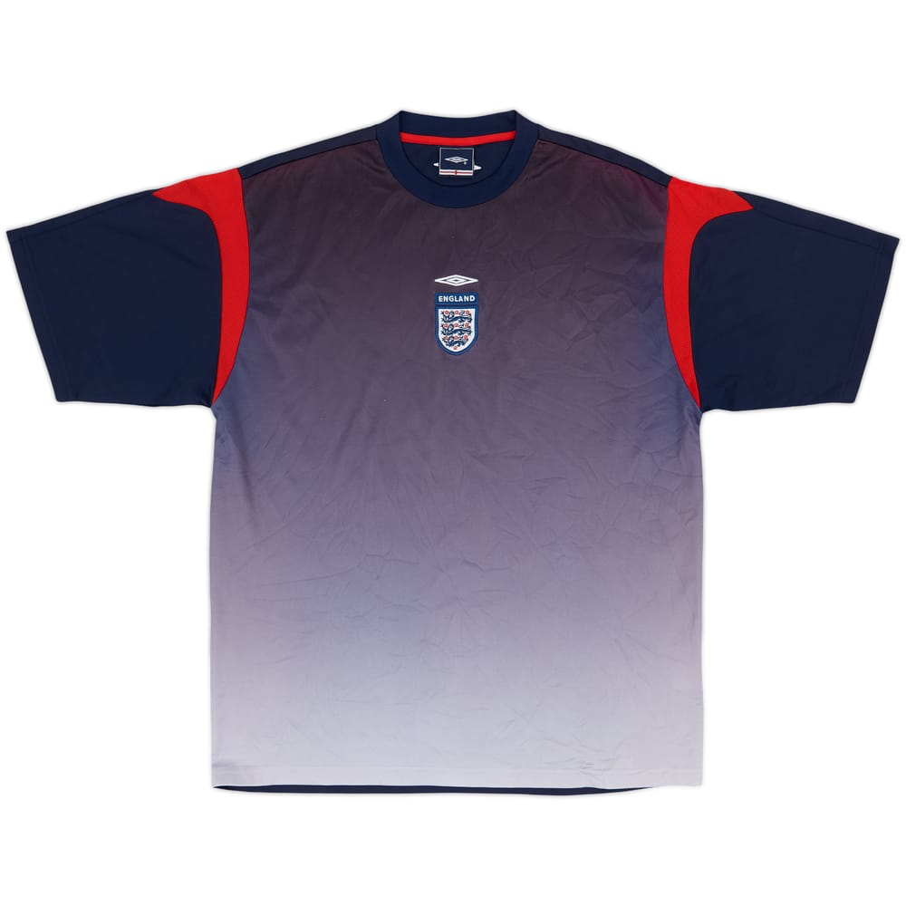 2003-04 England Umbro Training Shirt - 8/10 - (XL)