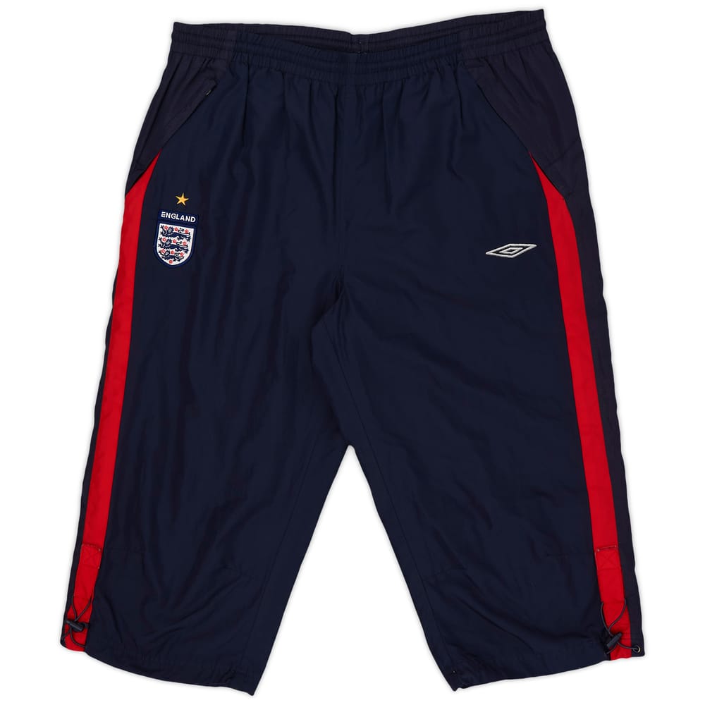 2006-08 England Umbro 3/4 Training Pants - 7/10 - (L)