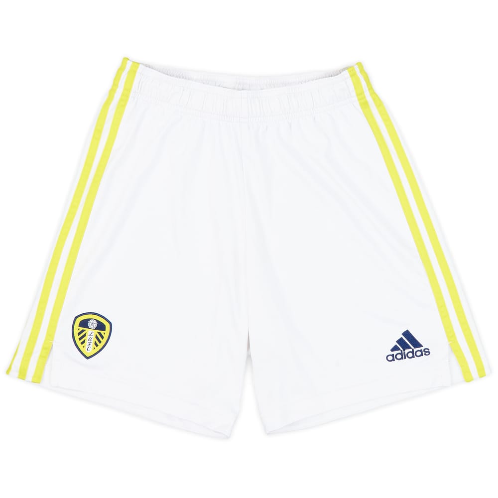 2021-22 Leeds United Home Shorts - 7/10 - (S)