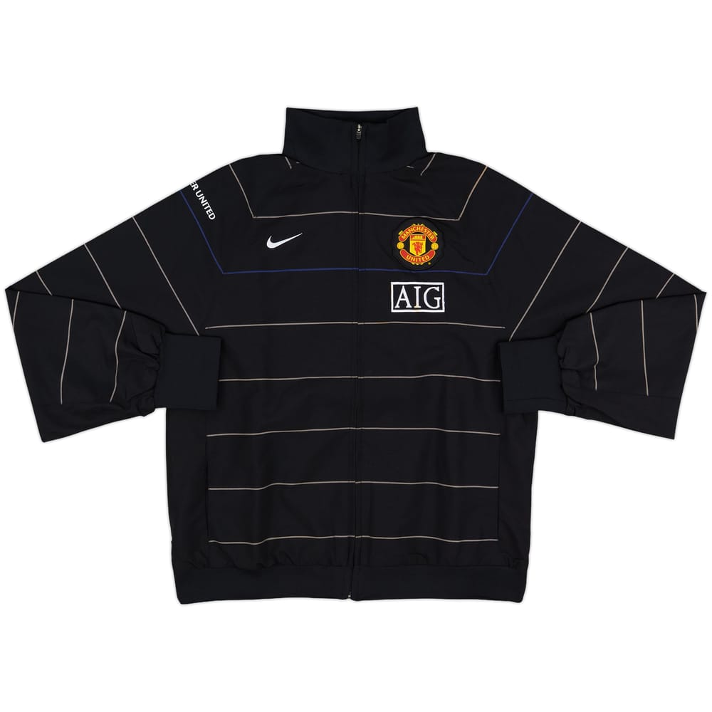 2008-09 Manchester United Nike Track Jacket - 7/10 - (M)