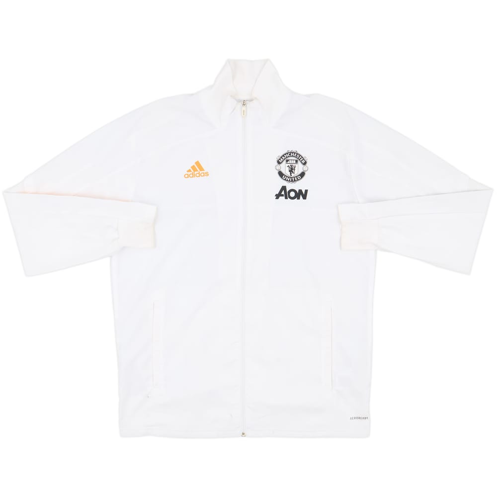 2020-21 Manchester United adidas Track Jacket - 8/10 - (L)