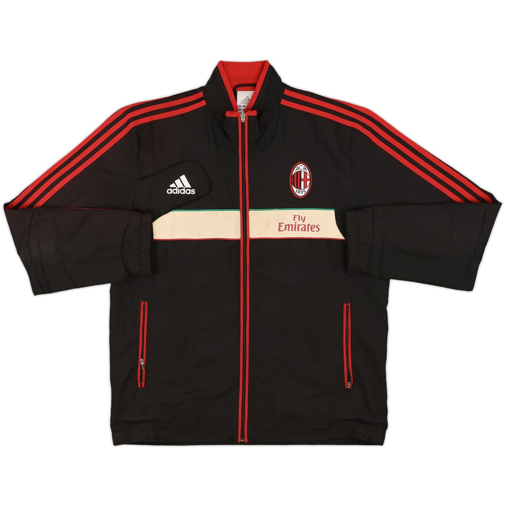 2012-13 AC Milan adidas Track Jacket - 6/10 - (L)