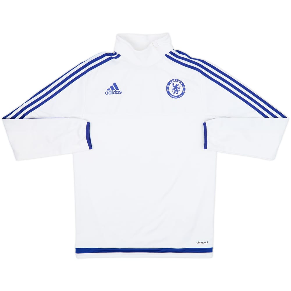 2015-16 Chelsea adidas 1/4 Zip Drill Top - 8/10 - (S)