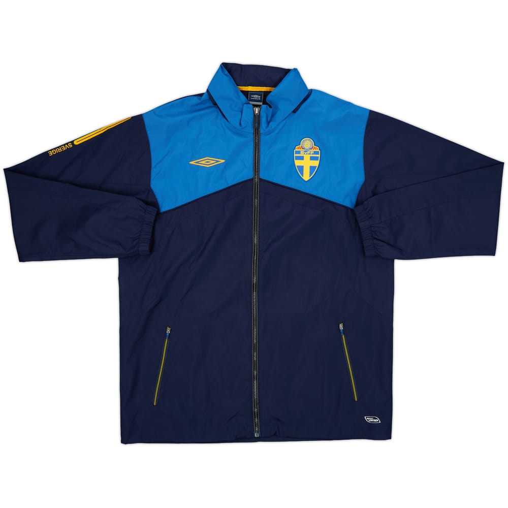 2008-10 Sweden Umbro Hooded Track Jacket - 8/10 - (L)