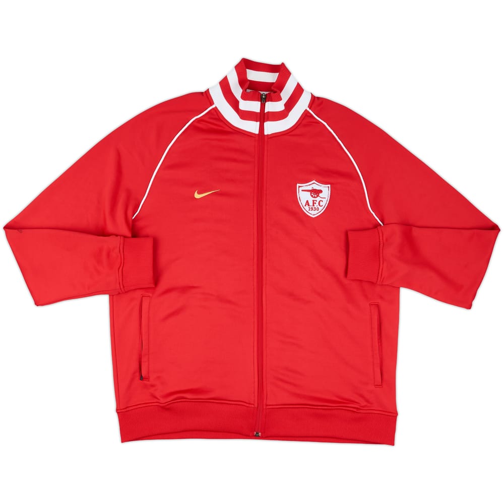 2007-08 Arsenal Nike Football Classics Track Jacket - 8/10 - (XL)