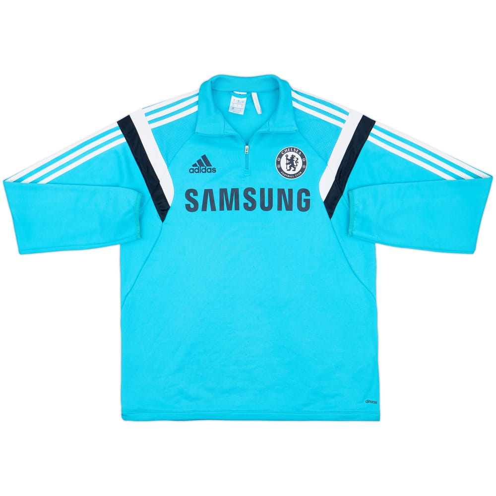 2014-15 Chelsea adidas 1/4 Zip Training Top - 7/10 - (M)