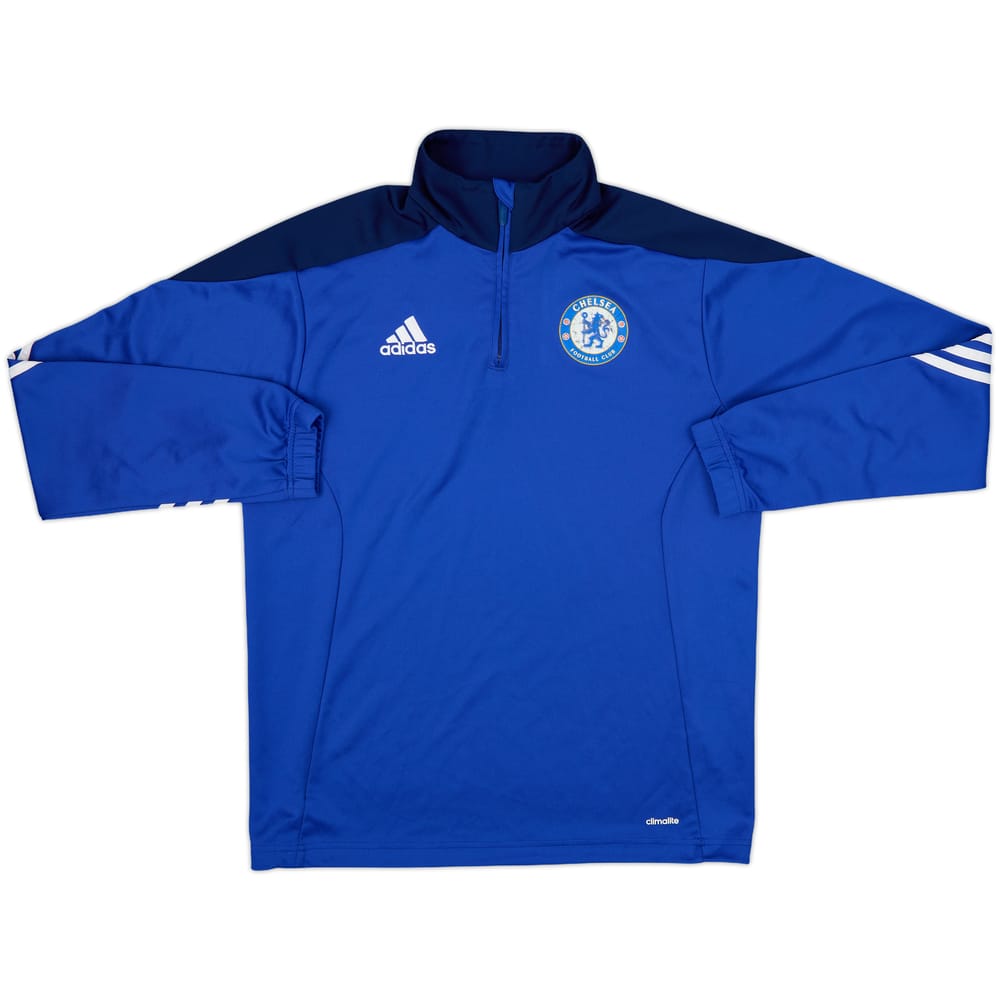 2014-15 Chelsea adidas 1/4 Zip Training Top - 6/10 - (M)