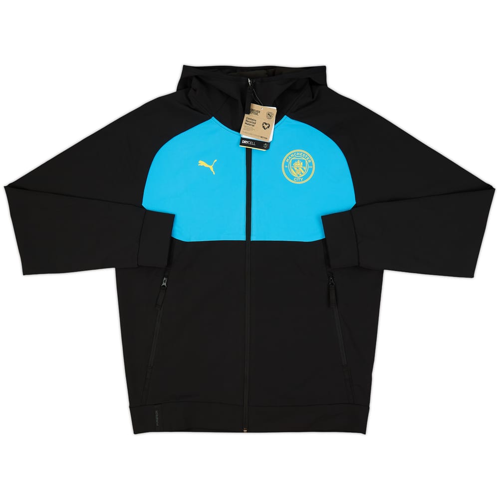 2024-25 Manchester City Puma Hooded Rain Jacket (M)