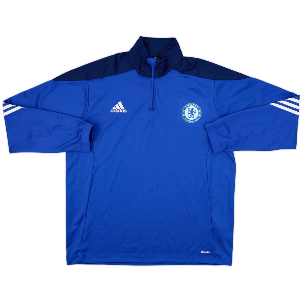 2014-15 Chelsea adidas 1/4 Zip Training Top - 8/10 - (XL)