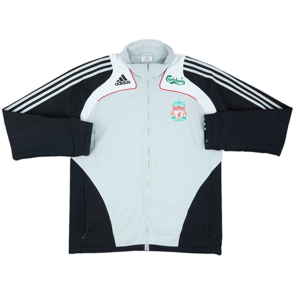 2008-09 Liverpool adidas Track Jacket - 8/10 - (M/L)