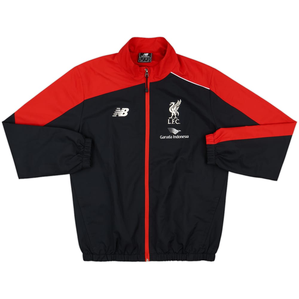 2015-16 Liverpool New Balance Track Jacket - 8/10 - (M)