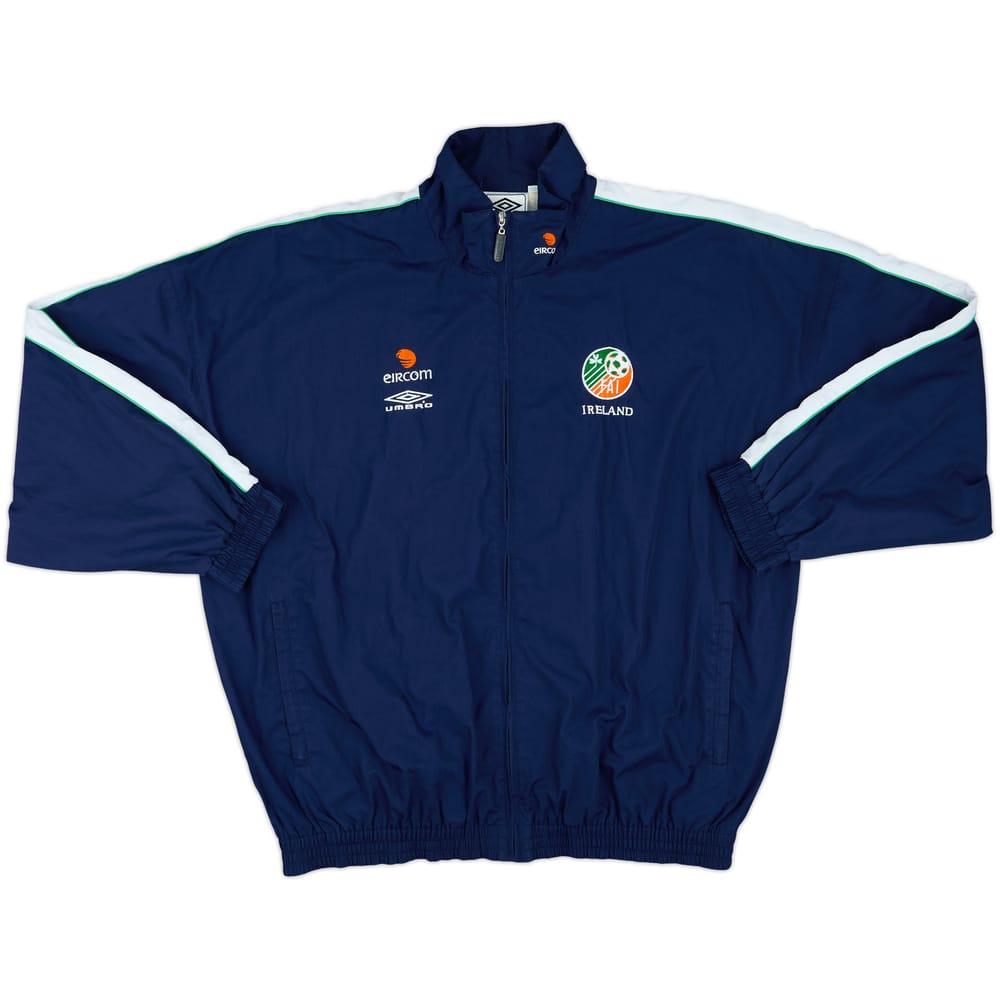 2002-03 Ireland Umbro Track Jacket - 8/10 - (L)